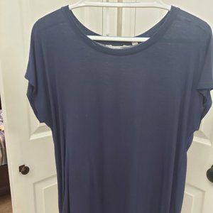 Navy Blue Short Sleeve Top from Athleta